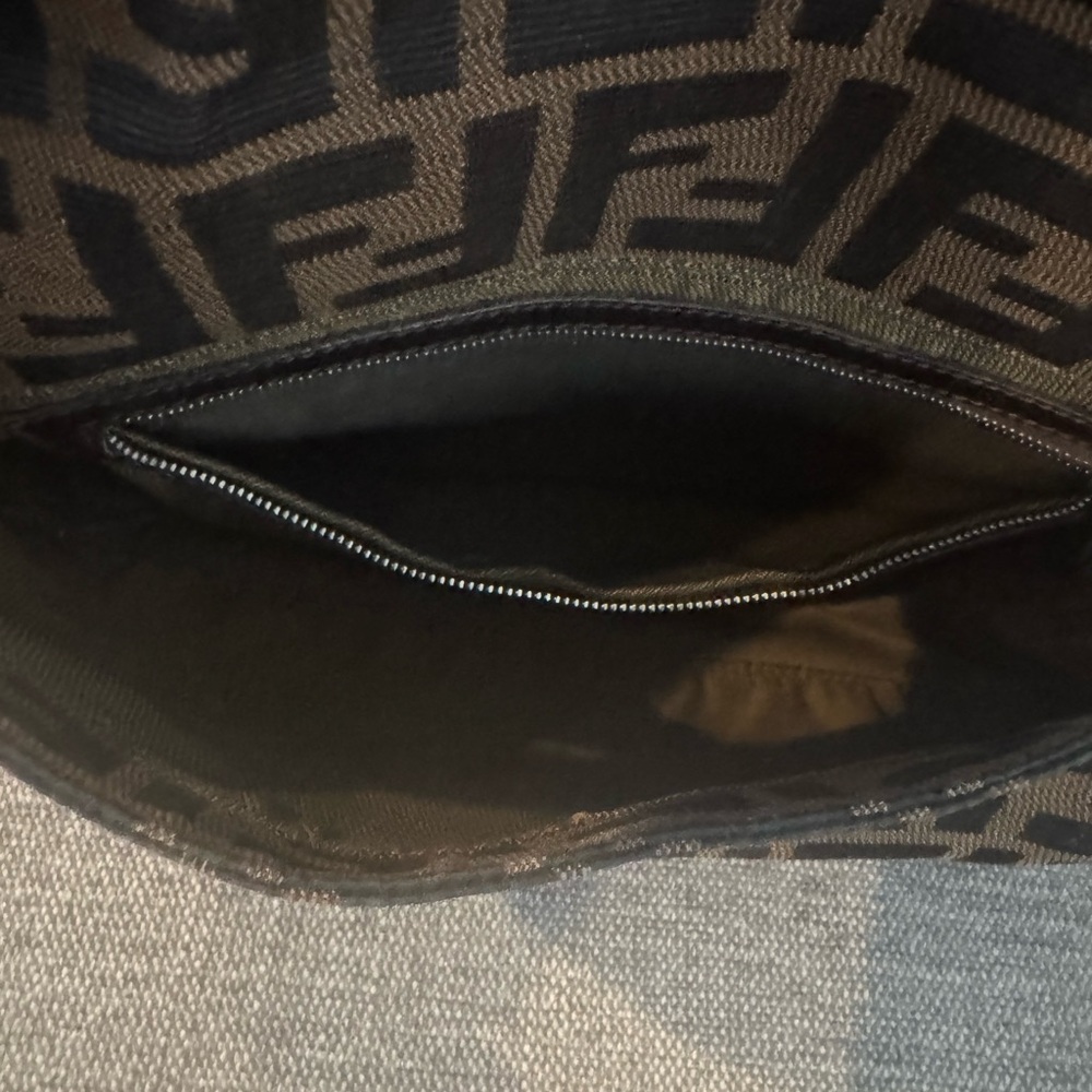 Fendi Black and Brown Shoulder Bag - Picture 8 of 16